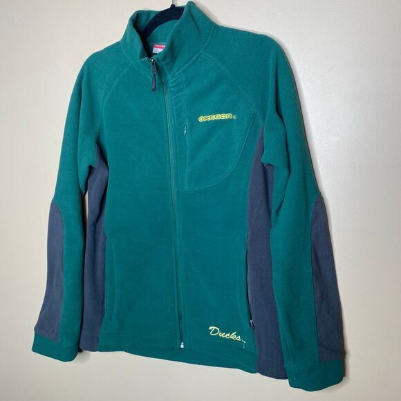 Colosseum Women's Oregan Ducks Green & Yellow‎ Thermal Jacket Size Large - Picture 1 of 11